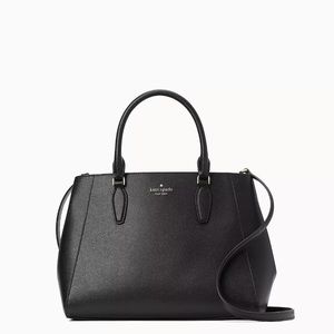 Kate Spade Kristi Satchel in Black